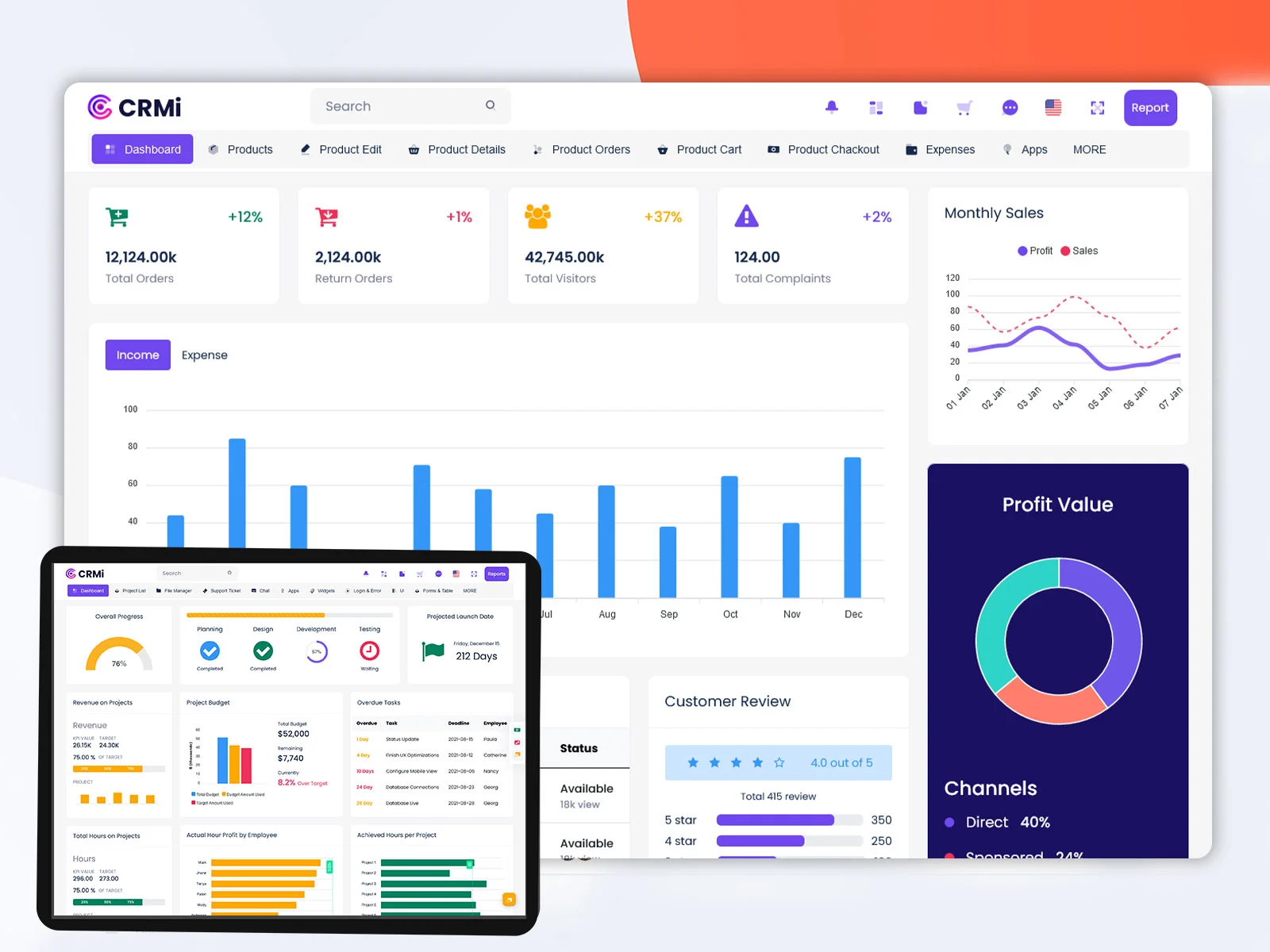 Custom CRM & Internal Management Systems